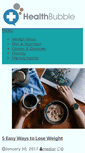Mobile Screenshot of healthbubble.com
